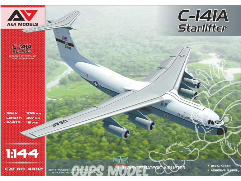 AA Models maquette avion 4402 Lockheed C-141A Starlifter 1/144