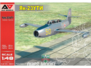 AA Models maquette avion 4804 Yakovlev Entraîneur militaire Yak-23 UTI 1/48