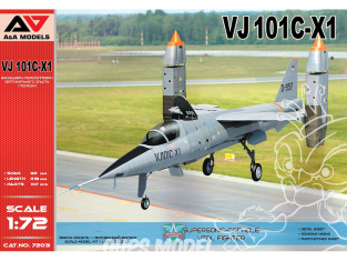 AA Models maquette avion 7203 VJ 101C-X1 Supersonic-capable VTOL fighter 1/72