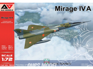 AA Models maquette avion 7204 Mirage IVA Bombardier stratégique 1/72