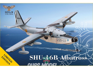 SOVA-M maquette avion 72036 SHU-16B "Albatross" Spain/Chili Air Force 1/72