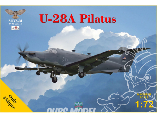 SOVA-M maquette avion 72016 U-28A Pilatus ISR version 1/72