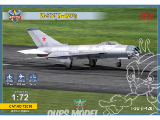MODELSVIT maquette avion 72010 Intercepteur soviétique Mikoyan I-3U (I-420) 1/72