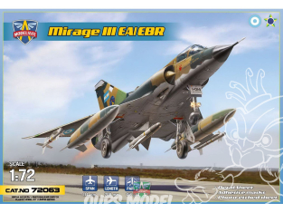 MODELSVIT maquette avion 72063 Mirage IIIEA/EBR 1/72