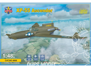 MODELSVIT maquette avion 4808 XP-55 Ascender 1/48