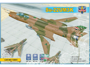 MODELSVIT maquette avion 72051 Su-22UM3K entraîneur biplace avancé Export version 1/72