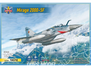 MODELSVIT maquette avion 72072 Mirage 2000 5F 1/72