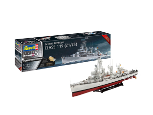 Revell maquette Bateau 5179 Destroyer allemand Classe 119 (Z1/Z5) Platinum Edition 1/144