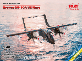 Icm maquette avion 48304 Bronco OV-10A US Navy 1/48