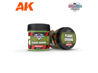 AK interactive ak1217 TERRAIN DE PESTE TERRAINS DE WARGAME 100ML