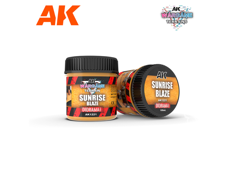 AK interactive ak1221 LEVER DU SOLEIL TERRAINS DE WARGAME 100ML