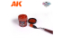 AK interactive ak1218 TERRE DE FEU TERRAINS DE WARGAME 100ML