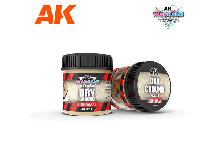 AK interactive ak1231 SOL SEC TERRAINS DE WARGAME 100ML