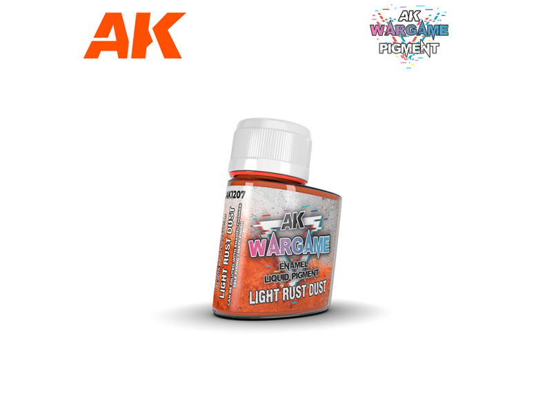 Ak interactive Pigments AK1207 LÉGÈRE ROUILLE POUSSIÈRE PIGMENT LIQUIDE ÉMAIL 35ml