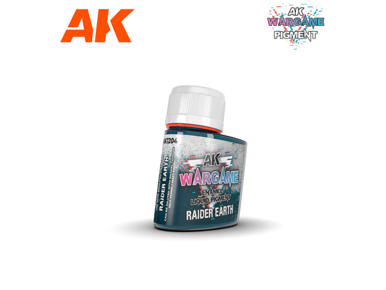 Ak interactive Pigments AK1204 RAIDER TERRE PIGMENT LIQUIDE ÉMAIL 35ml