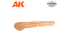 Ak interactive Pigments AK1214 TERRE MOYENNE PIGMENT LIQUIDE ÉMAIL 35ml