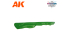 Ak interactive Pigments AK1212 OXYDE VERT PIGMENT LIQUIDE ÉMAIL 35ml