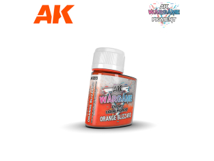 Ak interactive Pigments AK1213 ORANGE BLIZZARD PIGMENT LIQUIDE ÉMAIL 35ml