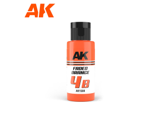 Ak interactive peinture AK1508 DUAL EXO 4B ORANGE DÉLAVÉ 60ml.