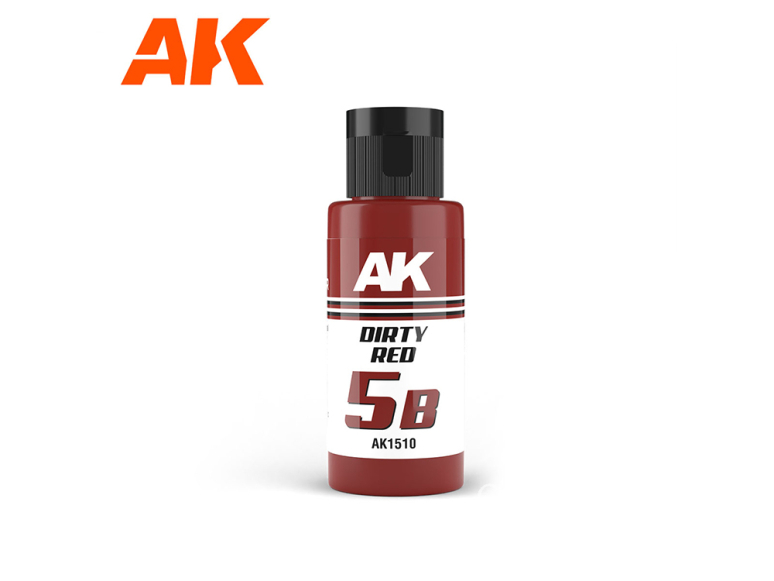 Ak interactive peinture AK1510 DUAL EXO 5B ROUGE SALE 60ml. 60ml.