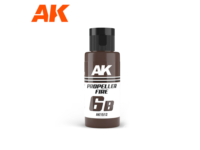 Ak interactive peinture AK1512 DUAL EXO 6B FEU D'HÉLICE 60ml.