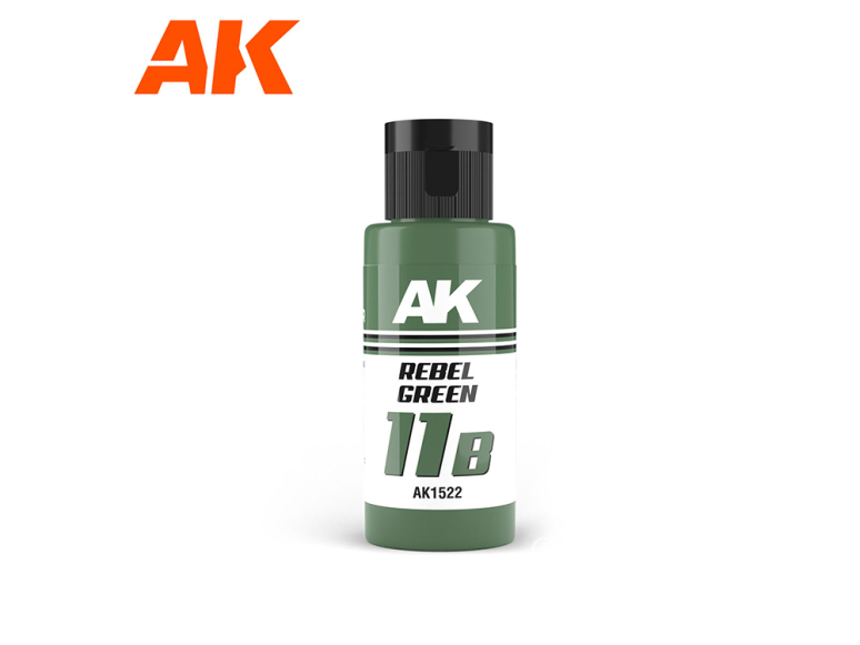 Ak interactive peinture AK1522 DUAL EXO 11B VERT REBELLE 60ml.