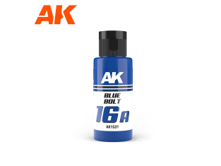 Ak interactive peinture AK1531 DUAL EXO 16A BOULON BLEU 60ml.