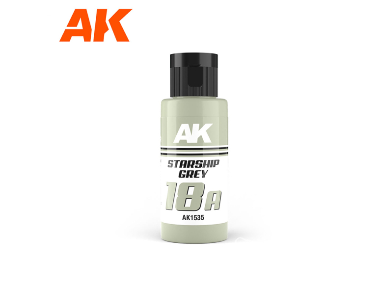 Ak interactive peinture AK1535 DUAL EXO 18A STARSHIP GRIS 60ml.