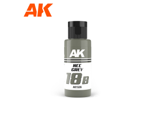 Ak interactive peinture AK1536 DUAL EXO 18A STARSHIP GRIS 60ml.