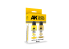 Ak interactive peinture AK1544 DUAL EXO SET 2 2A JAUNE SOLAIRE ET PIERRE PLUTON 2B 2x60ml.