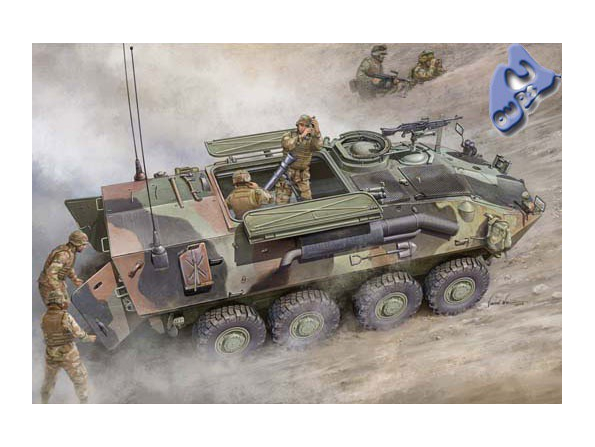 TRUMPETER maquette militaire 00391 LAV-M (MORTAR CARRIER VEHICLE