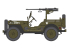 Airfix maquette militaire A55117A Small Starter Set Willys MB Jeep avec remorque et canon 1/72