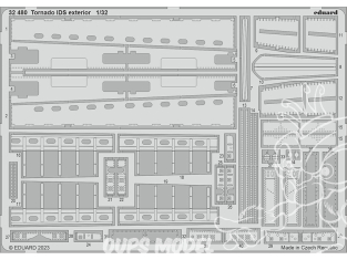 Eduard photodécoupe avion 32480 Extérieur Tornado IDS Italeri 1/32