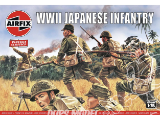 Airfix maquette militaire A00718V Infanterie japonaise 1/76