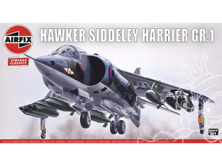 AIRFIX maquettes avion A18001V Hawker Siddeley Harrier GR.1 1/24