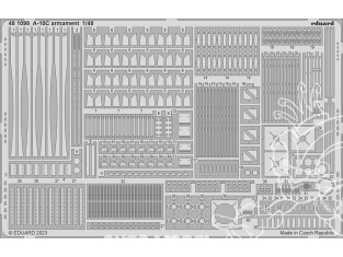 EDUARD photodecoupe avion 481098 Armement A-10C Hobby Boss 1/48
