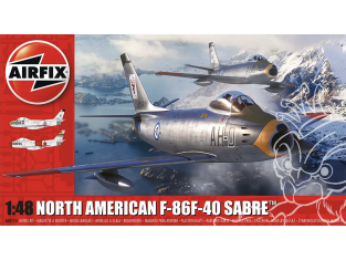 Airfix maquette avion A08110 North American F-86F-40 Sabre 1/48