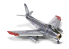 Airfix maquette avion A08110 North American F-86F-40 Sabre 1/48