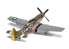 Airfix maquette avion A05131A North American P-51D Mustang 1/48