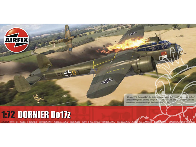 Airfix maquette avion A05010A Dornier Do17z 1/72