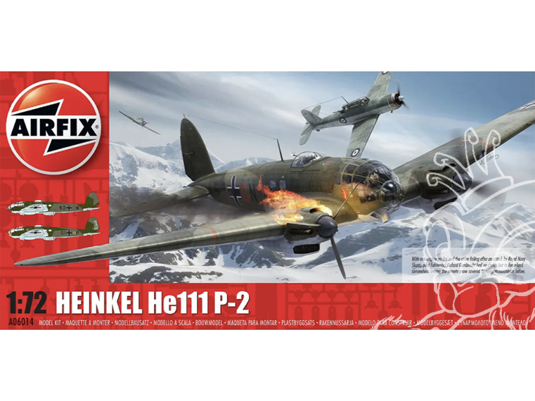 Airfix maquette avion A06014 Heinkel He111 P-2 1/72