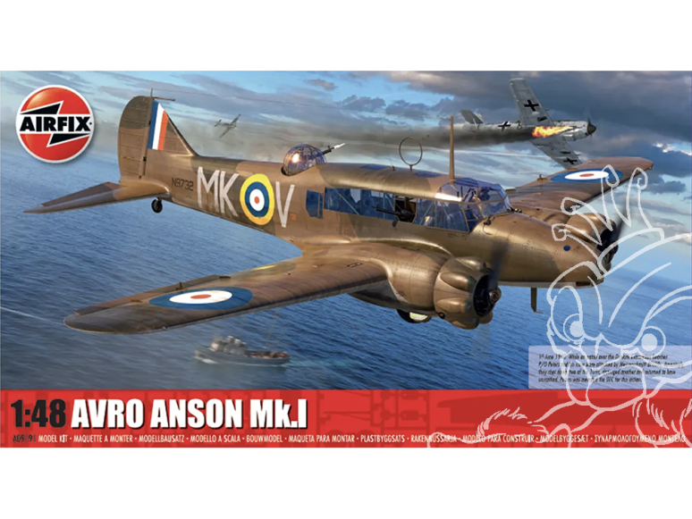 Airfix maquette avion A09191 Avro Anson Mk.I 1/48