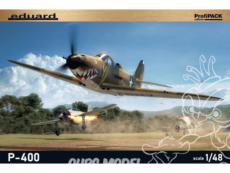 EDUARD maquette avion 8092 P-400 ProfiPack Edition 1/48