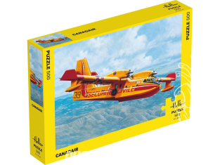 Heller puzzle 20370 Puzzle Canadair 500 Pieces