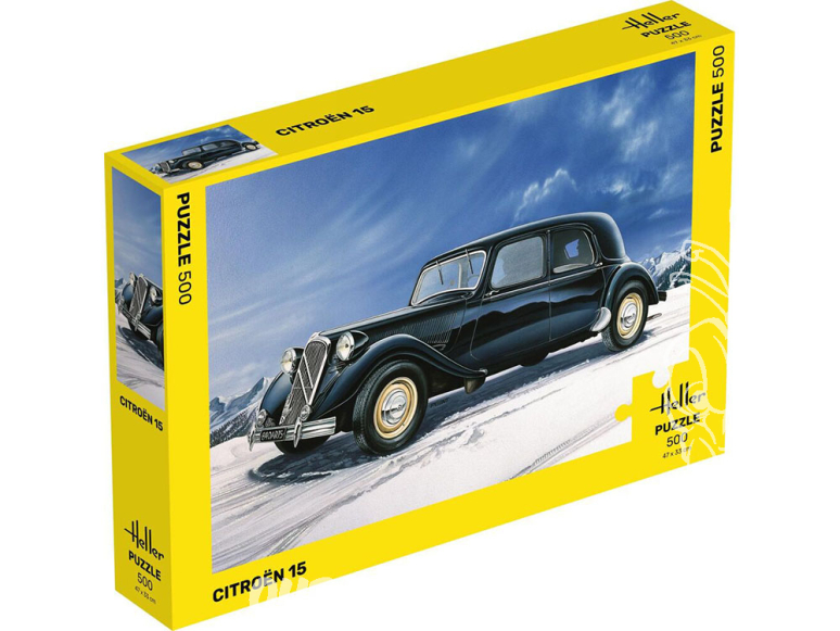 Heller puzzle 20763 Puzzle Citroen traction 15 Six 500 Pieces