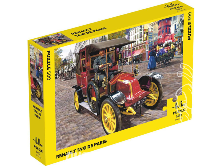 Heller puzzle 20705 Puzzle Renault Taxi de Paris 500 Pieces