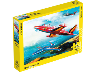 Heller puzzle 20510 Puzzle Fouga Magister 1000 Pieces