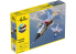 HELLER maquette avion 35422 STARTER KIT Mirage IIIE-O-R-RD-EE-EA inclus peintures principale colle et pinceau 1/48