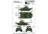 Trumpeter maquette militaire 09609 Char russe T-72B1 avec charrue et clôture de mine KMT-6 1/35
