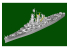 TRUMPETER maquette bateau 06740 USS Hawaii CB-3 1/700